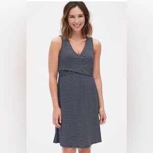 Gap Maternity Sleeveless Crossover Dress